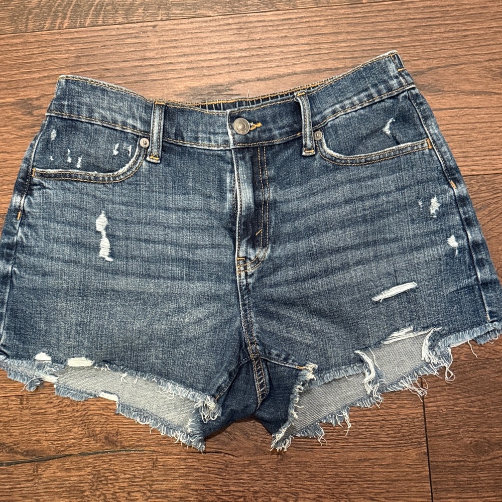 Aerie Distressed Denim Women Shorts